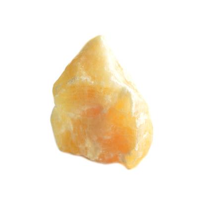 Calcite Orange Pierre Brute de Collection de 325 grs Pièce Unique N° 1PZC19-ca