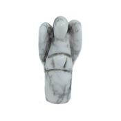 Howlite Blanche Ange en Pierre (4 cm)