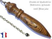 Pendule Egyptien en Bois de Bocote Pice Unique NEGYBOC-8
