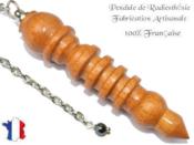 Pendule Egyptien Isis en Bois d'Acajou Pièce Unique N°ISACA-4