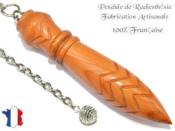 Pendule de Thot Plomb en Bois d'If Pice Unique NTHOIFPL-19