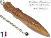 Pendule Egyptien Thot en Bois d'Olivier Grav Pice Unique NTHOOL-206