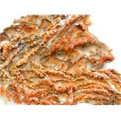 Vanadinite sur Baryte Pierre Unique de Collection N° 1VSQ4