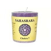 Bougie Chakra Coronal (7) Sahasrara Aux Huiles Essentielles