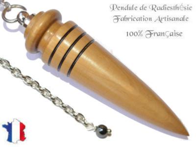 Pendule Triak en Bois de Buis Pièce Unique N°TRBUI-6