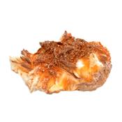 Vanadinite sur Baryte Pierre Unique de Collection N° 1VTB5