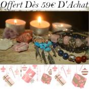 Une Pierre + 1 Paire de Boucles + 1 Bracelet Offert Dès 59 Euros d'achat Valable du 15 au 22 Mars 2026 (22h00) Modèles Selon Disponibilité