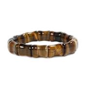 Bracelet Rectangles en Oeil de Tigre