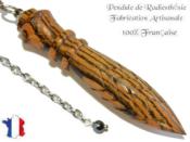 Pendule Egyptien Thot en Bois de Bocote Gravé Pièce Unique N°THOTBOC-4