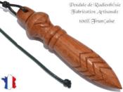 Pendule de Thot Plombé en Bois de Rose Pièce Unique N°THOROSPLPTC-15