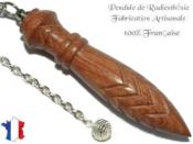 Pendule de Thot Plombé en Bois de Rose Pièce Unique N°THOROSPLPT- 19