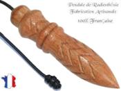Pendule de Thot Plombé en Bois de Rose Pièce Unique N°THOROSPLPTC-33
