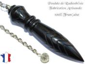 Pendule de Thot Plomb� en Bois d'Eb�ne du Gabon Pi�ce Unique N�THOEBPLPT- 232