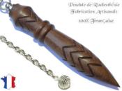 Pendule de Thot Plombé en Bois de Santal Pièce Unique N°THOSANPLPT- 5