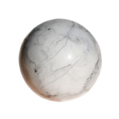 Howlite Blanche Boule en Pierre 4 cm