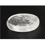 Galet Worry Stone en Cristal de Roche