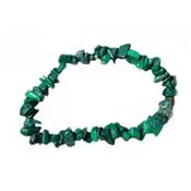 Malachite Bracelet en Pierre Baroque