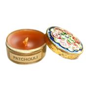 Patchouli Bougie dans Boite Métal