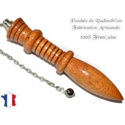 Pendule Cléopâtre Egyptien en Bois d'Acajou Pièce Unique N°CLEOACAJ-1