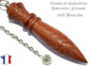 Pendule de Thot Plombé en Bois de Rose Pièce Unique N°THOROSPLPT- 22