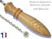 Pendule Egyptien Thot Plomb en Bois de Citronnier Pice Unique NTHOCITPL-15