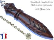 Pendule de Thot Plombé en Bois de Violette Pièce Unique N°THOVIOPL-87