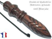 Pendule de Thot Plombé en Bois de Violette Pièce Unique N°THOVIOPLC-92