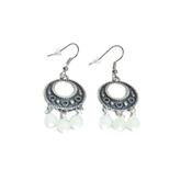 Boucles d'Oreilles Pierres Boules de Jade de Chine 6 mm Collection Emma