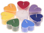 Bougies 7 Chakras Coeur