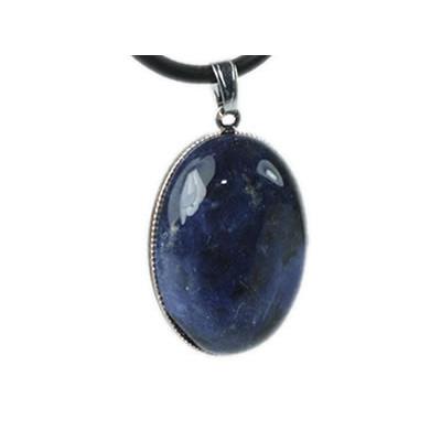 Sodalite Pendentif Cabochon Ovale 18X13 mm