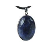 Sodalite Pendentif Cabochon Ovale 25x18 mm