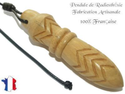 Pendule Egyptien Thot Plombé en Bois de Charme Pièce Unique N°THOCHARMPL-3