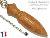 Pendule Amon Création en Bois de Chêne Pièce Unique N°AMCHEN-3