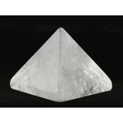Pyramide en Pierre de Cristal de Roche 4 cm
