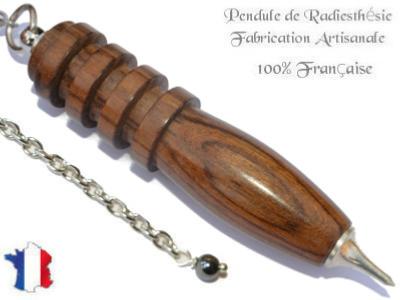 Pendule Divinatoire Djed en Bois de Santal Pièce Unique N°DJDSA-2