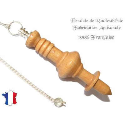 Pendule Egyptien en Bois de Hêtre Pièce Unique N°EGYPC-4