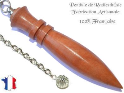 Pendule Egyptien Plombé en Bois d'Eucalyptus Pièce Unique N°EGEUPL-5