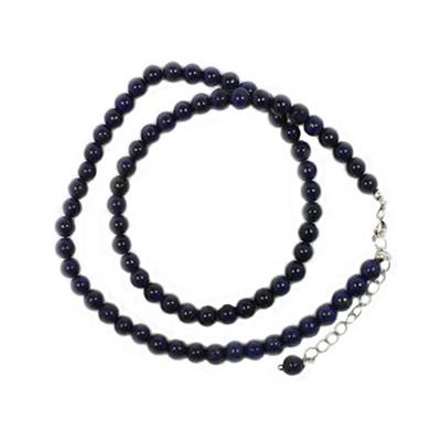 Collier en Pierres Boules de Lapis Lazuli 6 mm