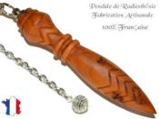 Pendule de Thot Plombé en Bois d'If Pièce Unique N°THOIFPL-14