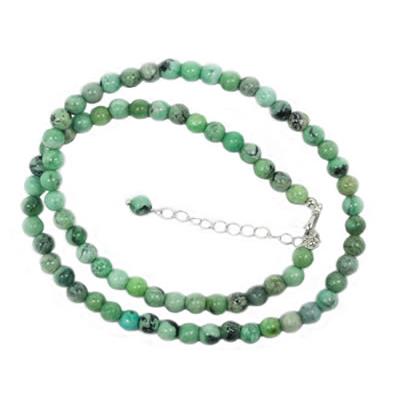 Collier en Pierres Boules de Turquoise 6 mm