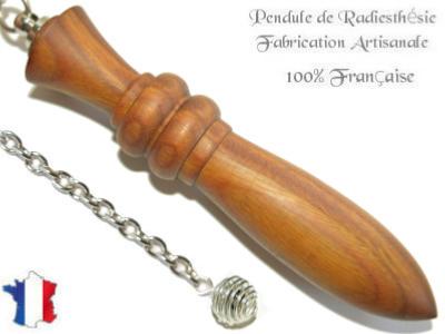 Pendule Egyptien Plombé en Bois de Palo Santo Pièce Unique N°EGPALOPL-2