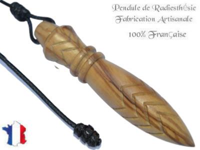 Pendule Egyptien Thot Plombé en Bois d'Olivier Pièce Unique N°THOOLPLPTCF-193