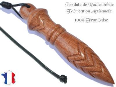 Pendule de Thot Plombé en Bois de Rose Pièce Unique N°THOROSPLPTC-18