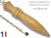 Pendule Egyptien Thot en Bois de Buis Grav Modle Unique NTHOBU-25