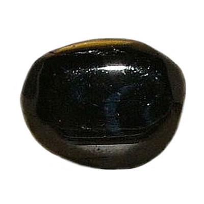 Tourmaline Noire Galet Pierre Plate (3 à 4 cm)