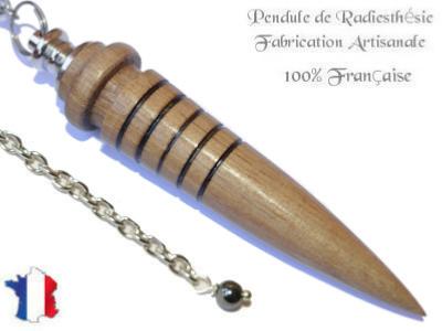 Pendule Triak en Bois de Noyer Pièce Unique N°TRNOY-6