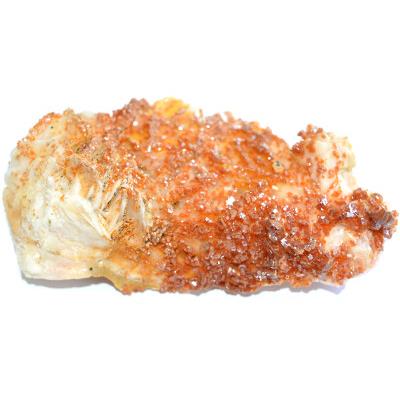 Vanadinite sur Baryte Pierre Unique de Collection N° 1VSR5