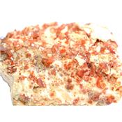 Vanadinite sur Baryte Pierre Unique de Collection N° 1VTD25