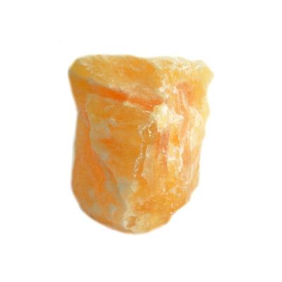 Calcite Orange Pierre Brute de Collection de 315 grs Pièce Unique N° 1PYX5-ca