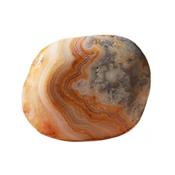 Agate Crazy Lace Galet Pierre Plate (3 à 4 cm)